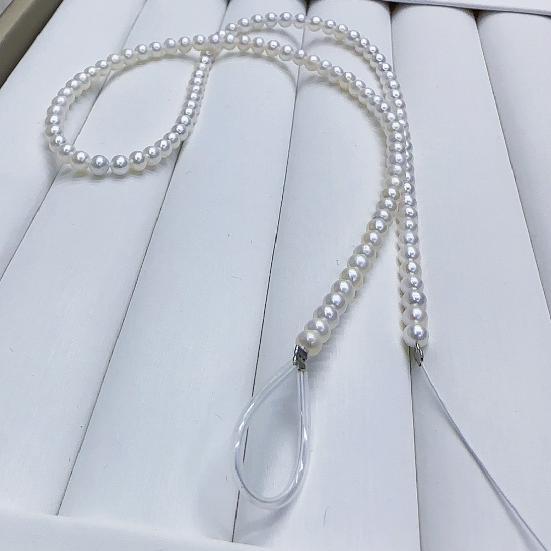 未镶嵌淡水珍珠100号，半条价格