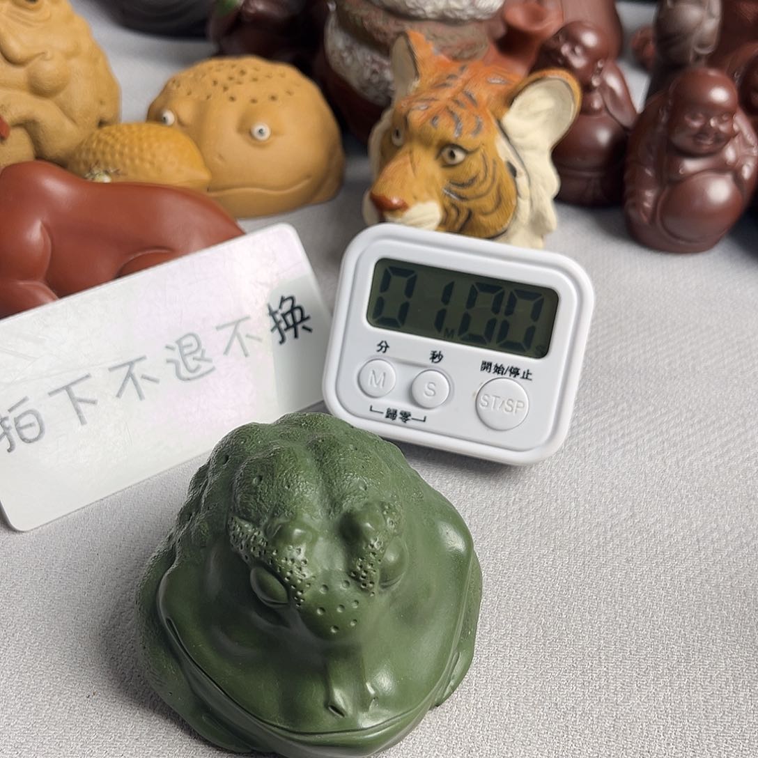 紫砂茶宠C****e紫砂瑕疵