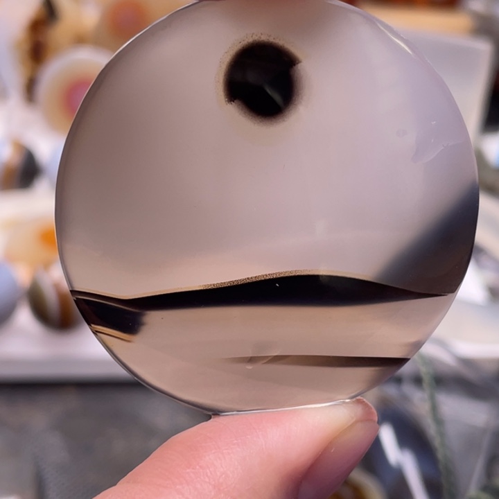 捕***者玛瑙/玉髓未镶嵌吊坠(不含链)