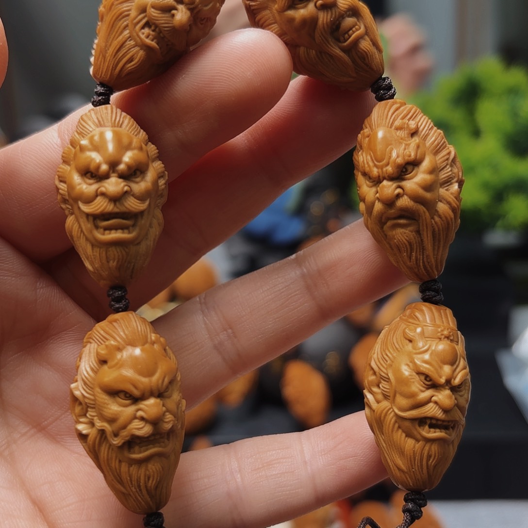橄榄核手串/手链龙王五爷