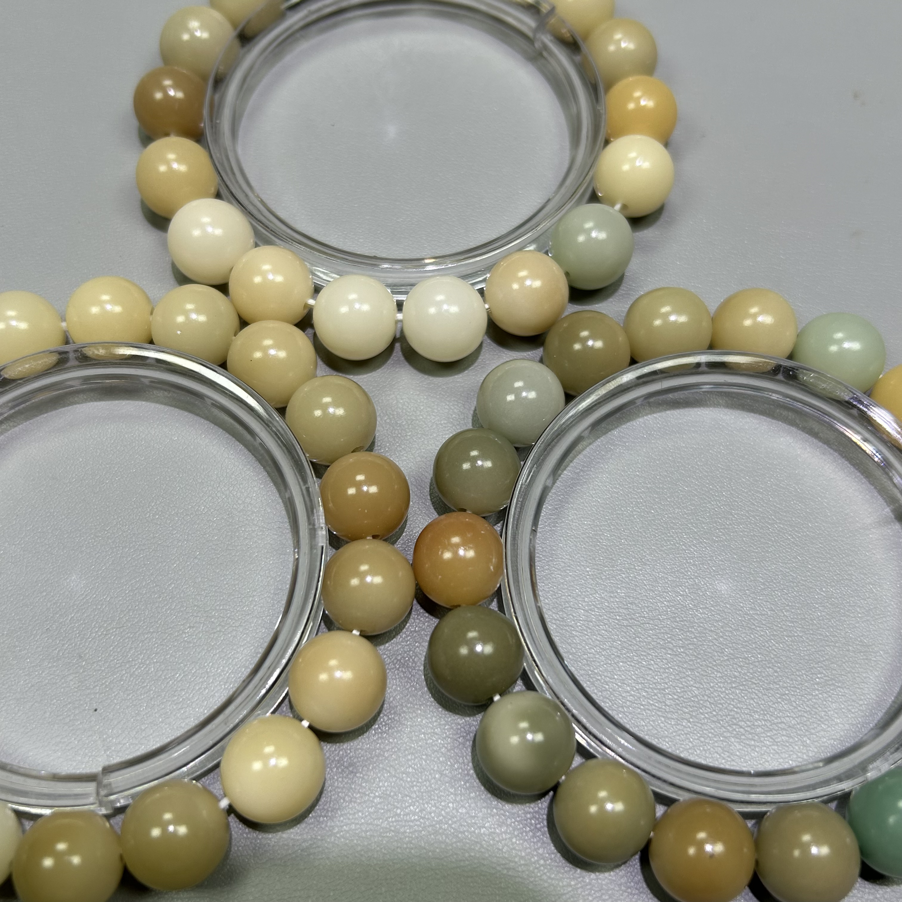 M301 天然渐变多宝菩提 卡1.2 圆珠单圈手串（底色多样发货发其一）