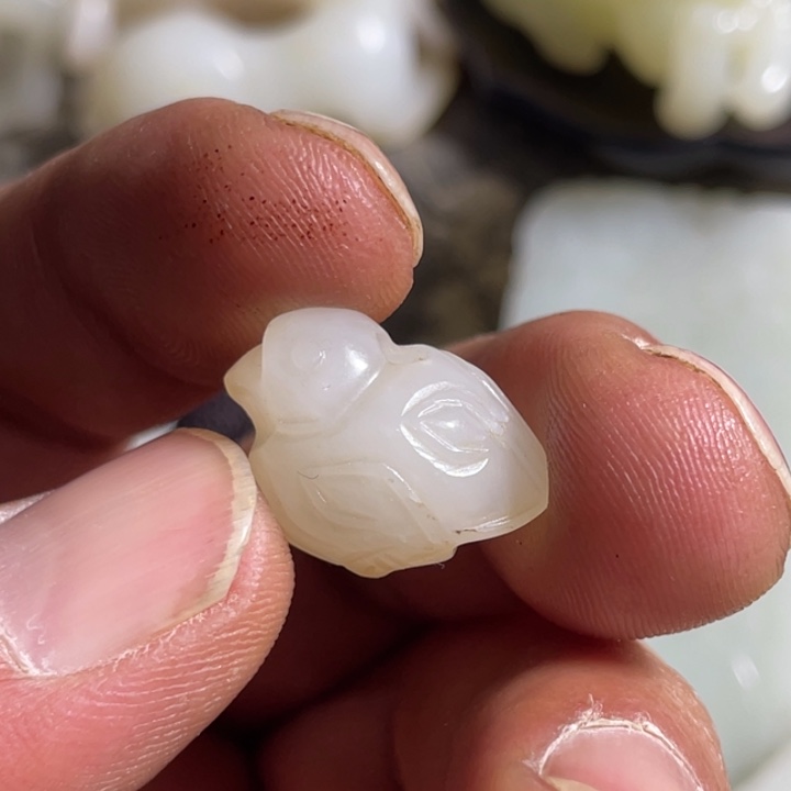 才***9和田玉未镶嵌吊坠(不含链)