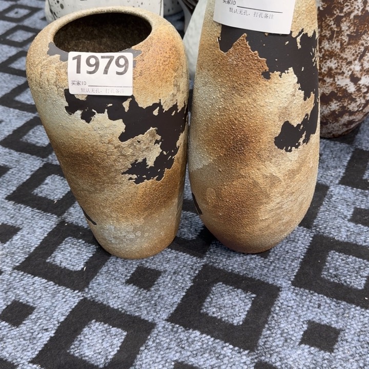 温***灵瓷片景德镇高温花器编码1979，4202默认无孔