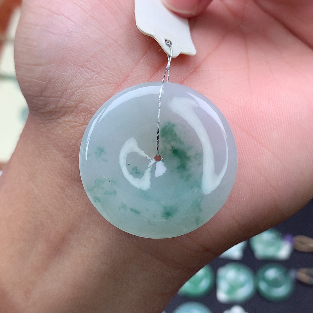 颈饰未镶嵌翡翠11 尺寸32.7-6