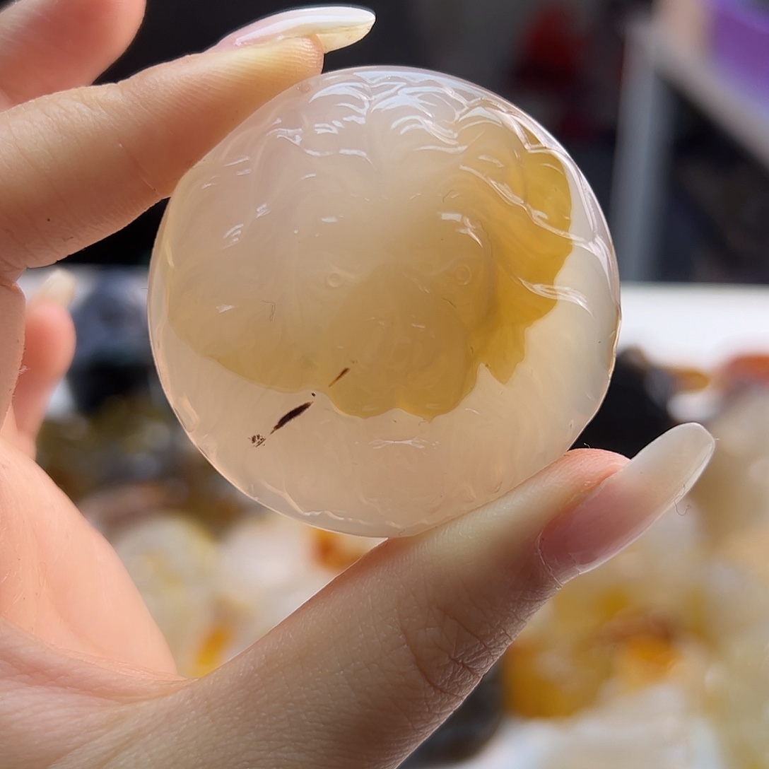 玛瑙/玉髓未镶嵌吊坠(不含链)