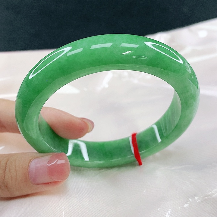 翡翠未镶嵌手镯圈55.5，15065