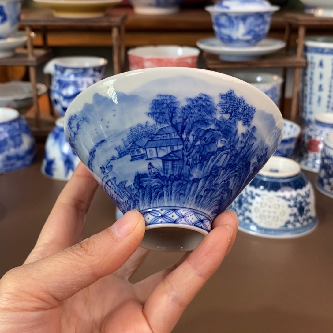 景德镇陶瓷手工手绘