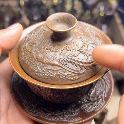 铜制文玩把玩物件