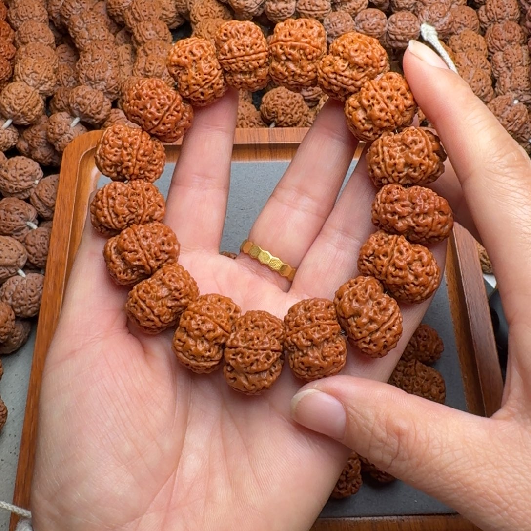 心***遇菩提菩提14号尼泊尔大金刚23夹板梅花