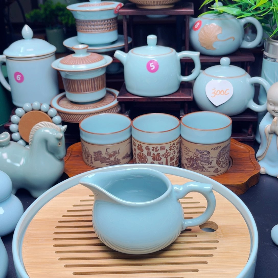 【闪购商品】汝瓷原产地，茶器，盖碗，珠串定制