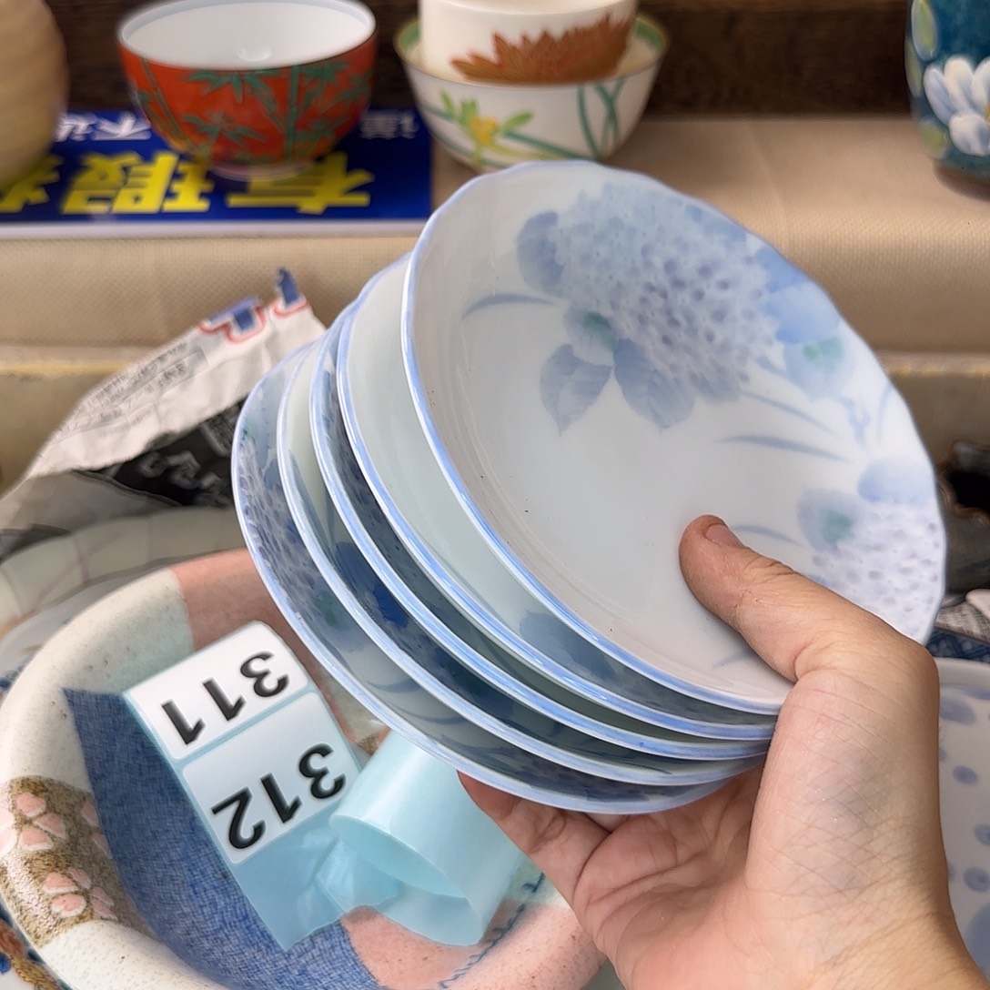 小***雀瓷片回流日瓷满18米包邮