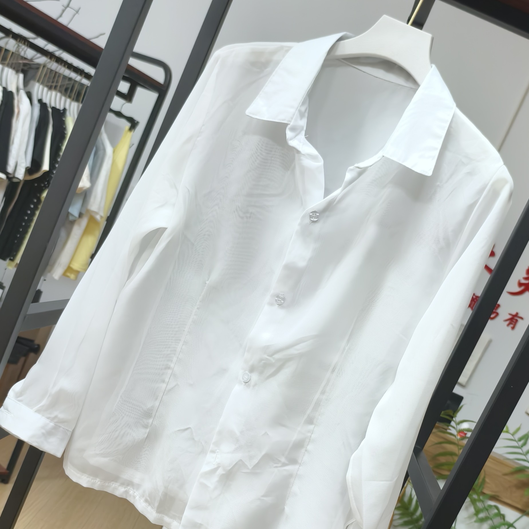 153宽松透气休闲开衫外搭上衣(110斤可穿)默认微瑕无运费险