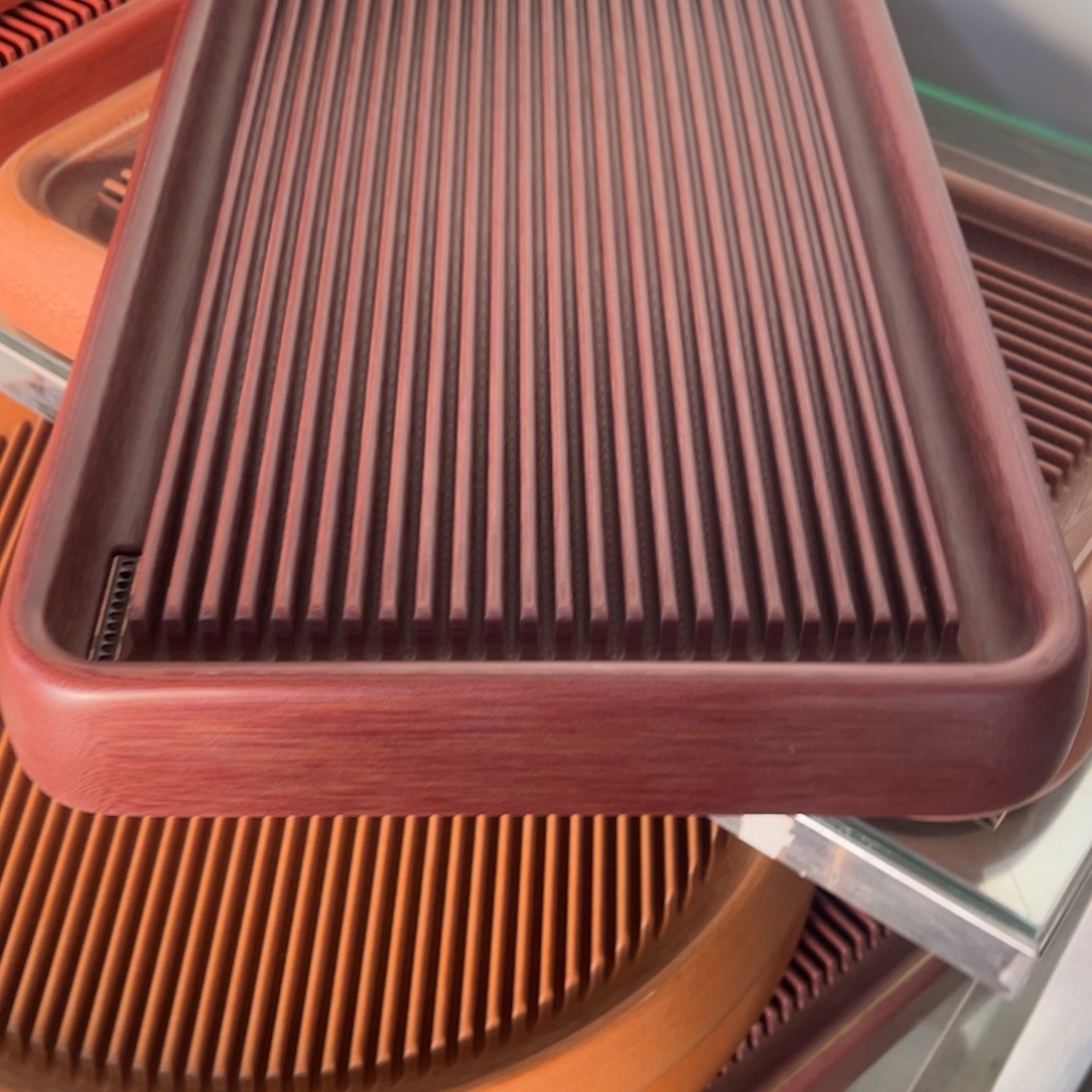 浩***子电木茶盘红料小圆50*30