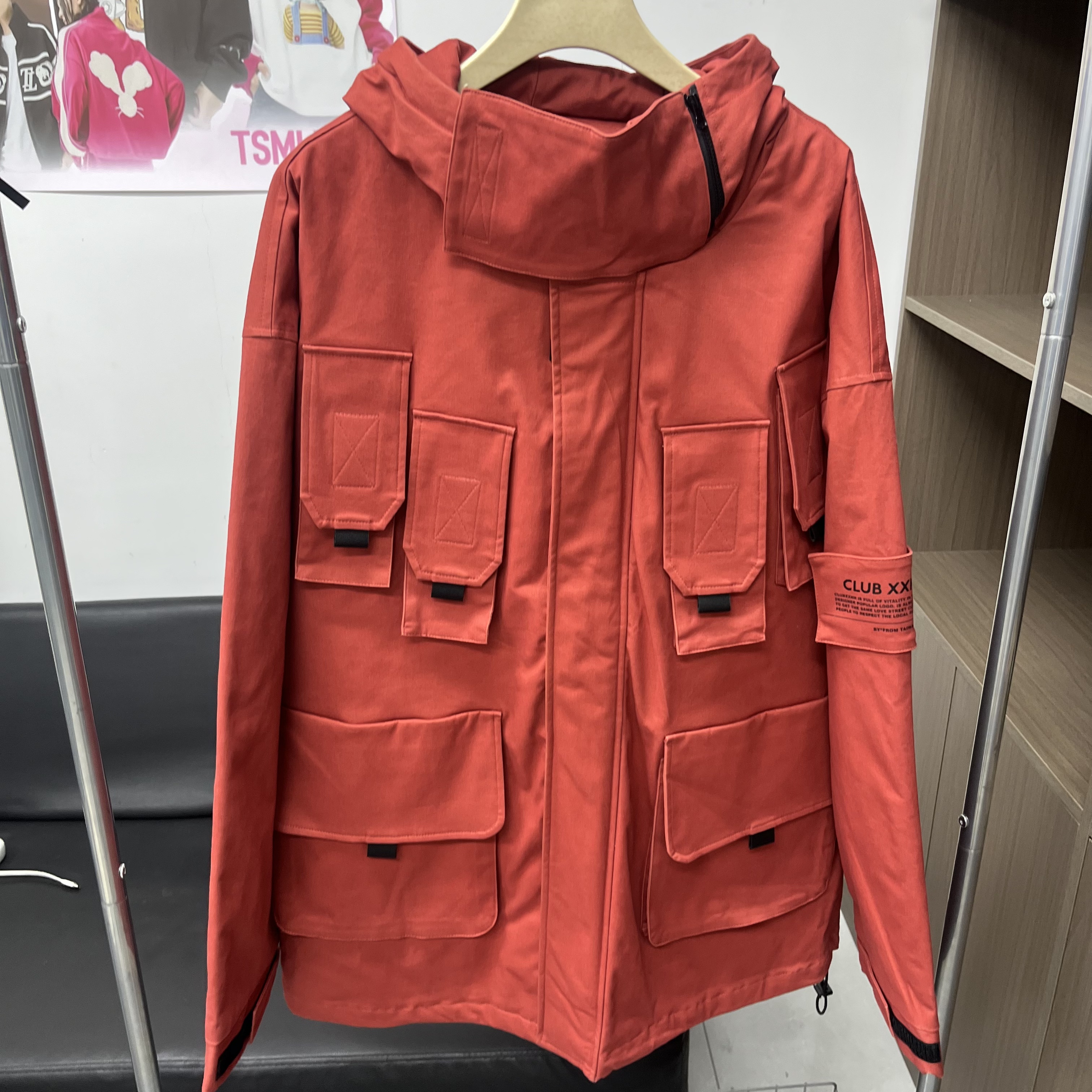 秋冬男女同款多口袋棉服DBCA0MF3517