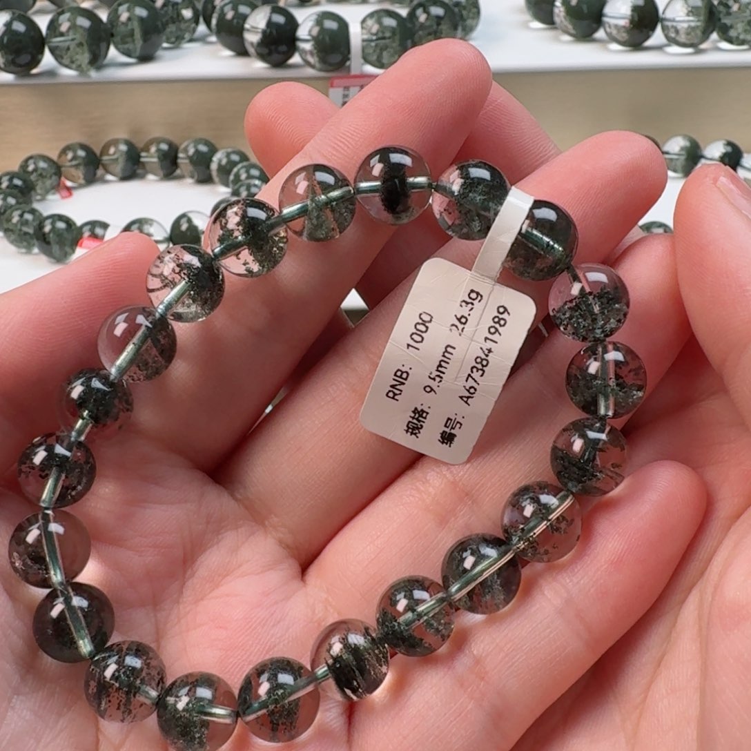 水晶手链未镶嵌卡**迷天然