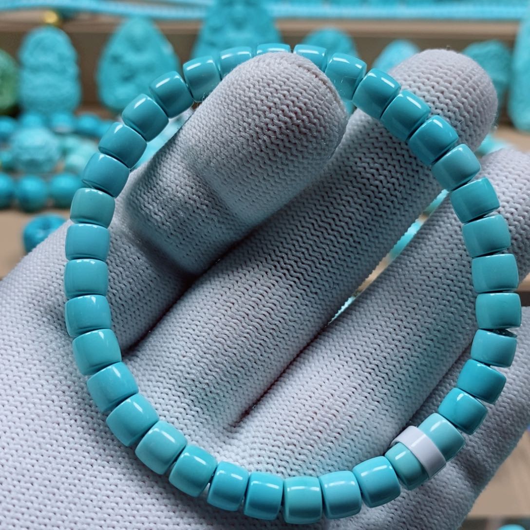 绿松石珠宝奇石未镶嵌周****)