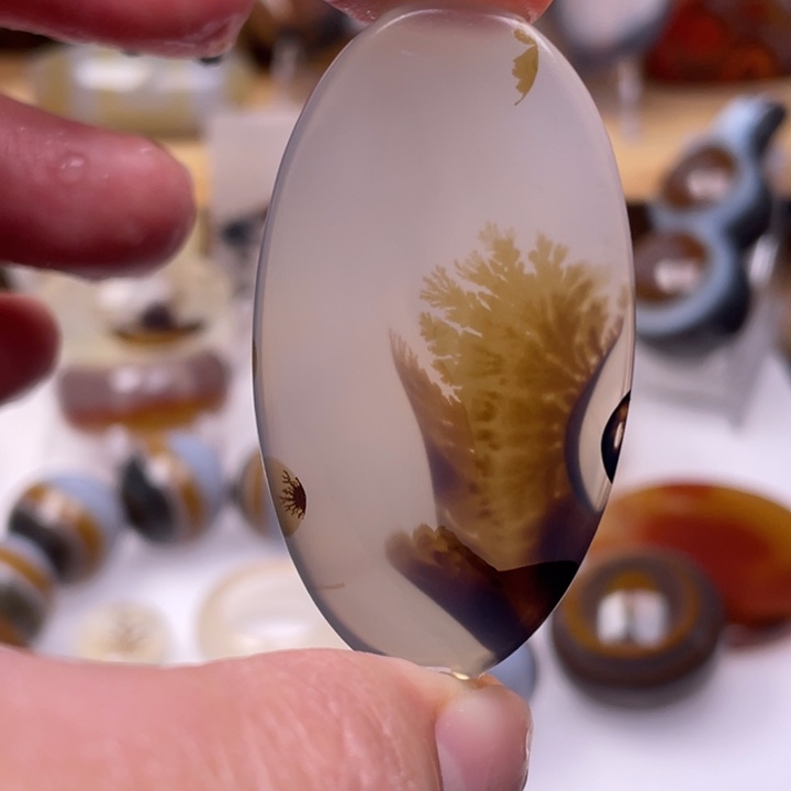 玛瑙/玉髓未镶嵌吊坠(不含链)