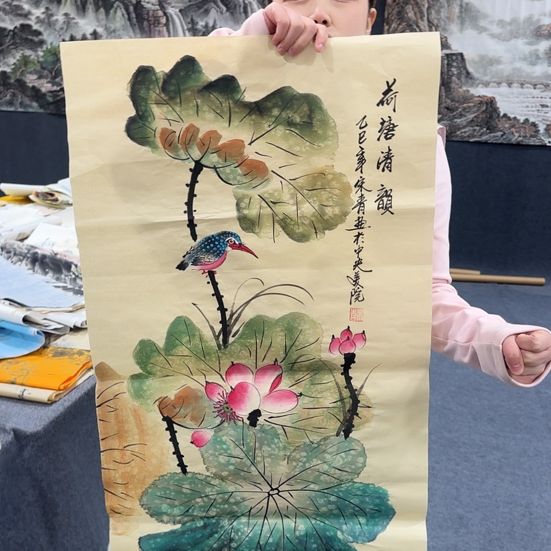 国画超级好看的一幅国画作品