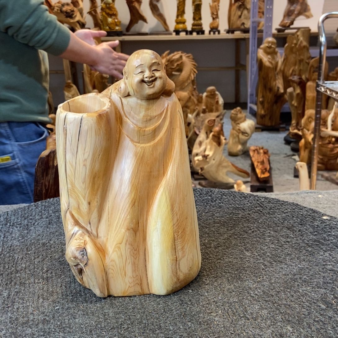 柏木（崖柏）太行崖柏根雕摆件