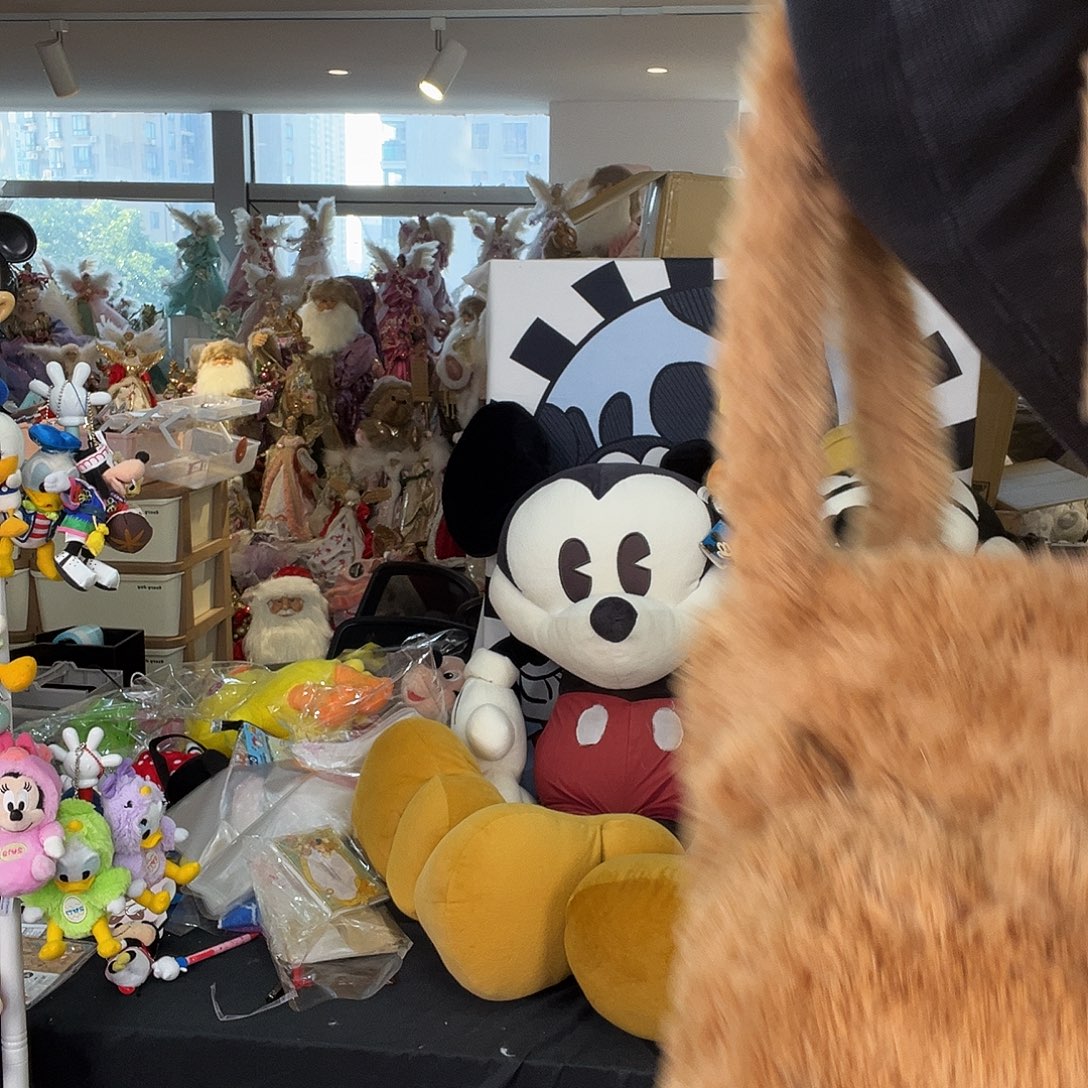 记***李毛绒523号小李的大号熊包包