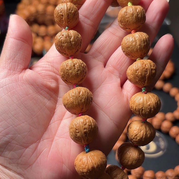 文玩核桃手串野生
