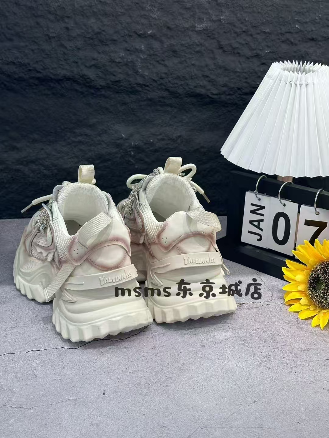 玛莎玛索春夏新款网面老爹鞋