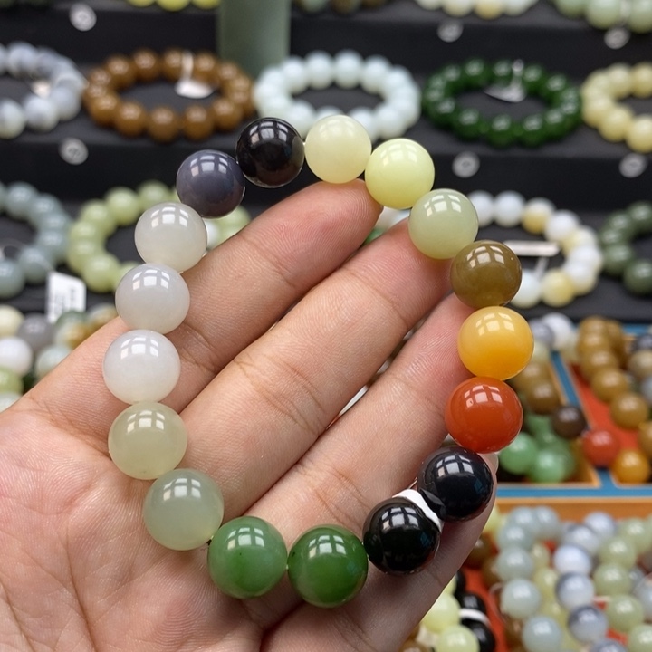 未镶嵌手串和田玉Q卡12