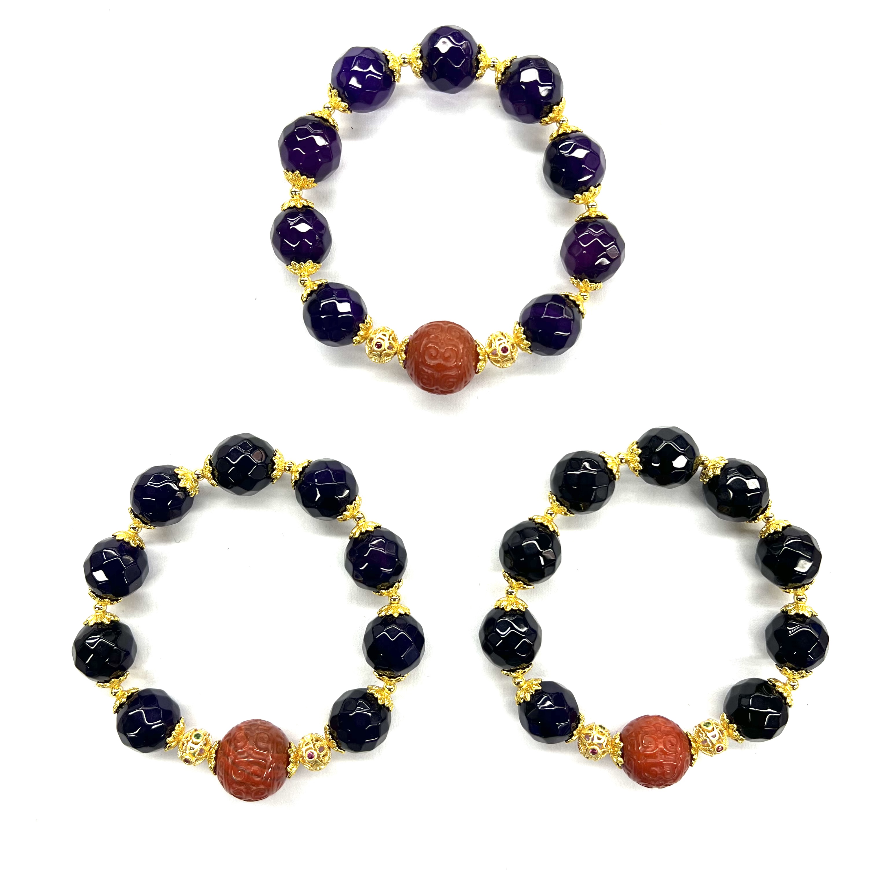 S812-国风设计款切面手串-多样性只发一件