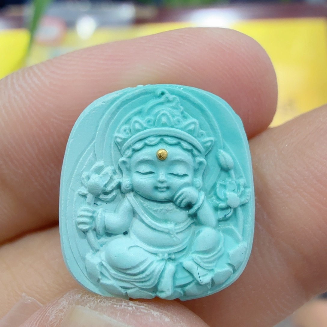 绿松石未镶嵌配饰