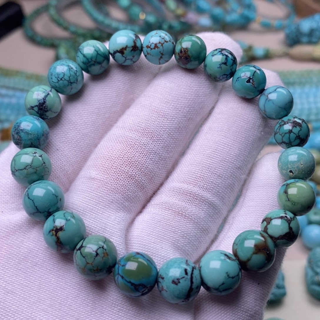 未镶嵌绿松石珠宝奇石