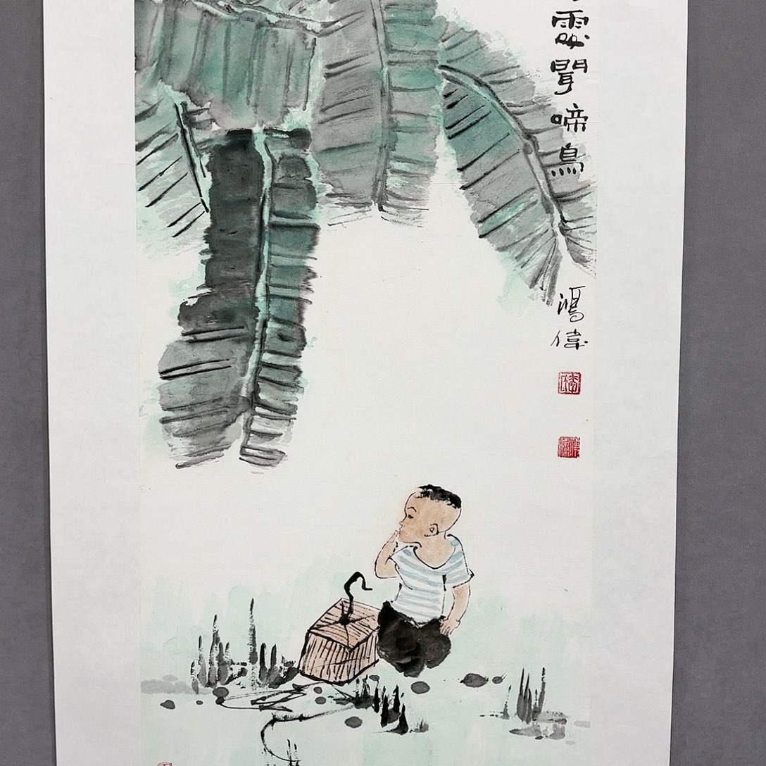 国画国画纯手绘作品请放心去藏