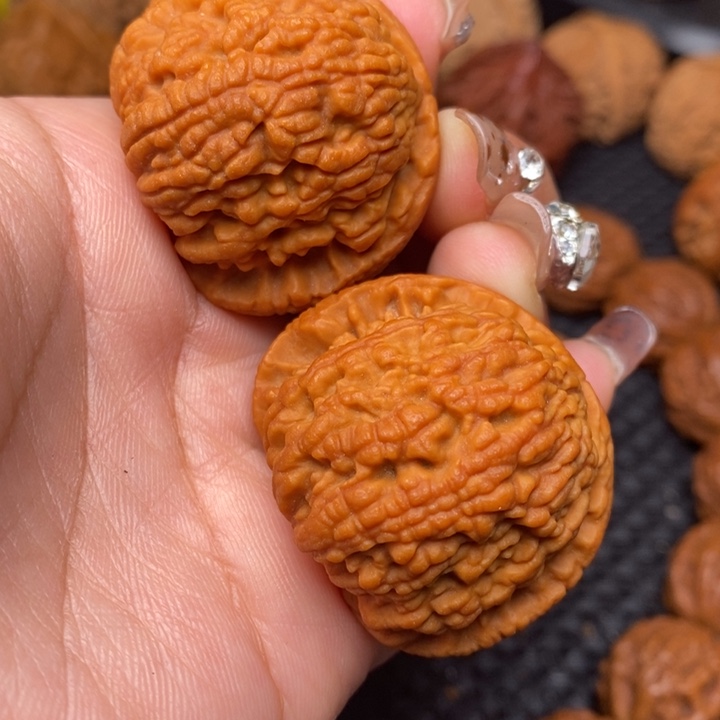 吊坠文玩核桃秦岭野生19