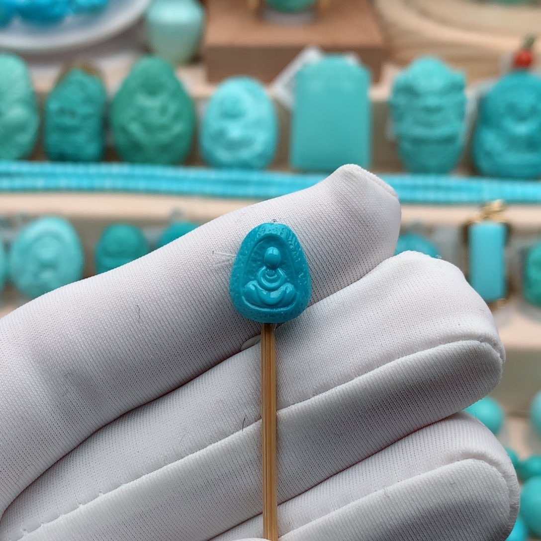 绿松石珠宝奇石未镶嵌