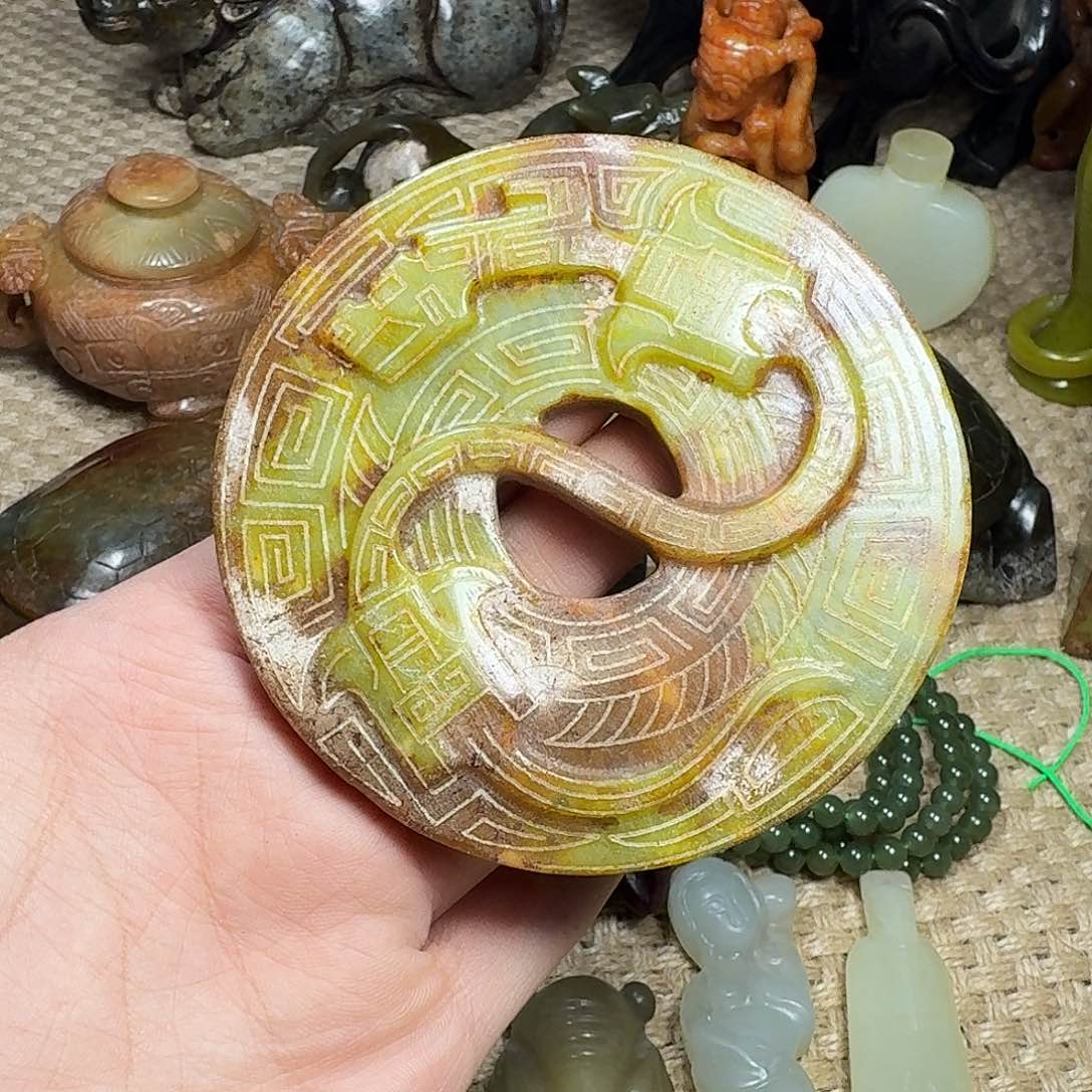 白玉菩提吊坠挂件