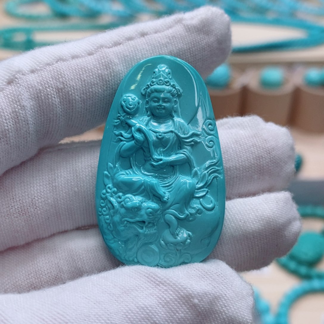 绿松石珠宝奇石未镶嵌