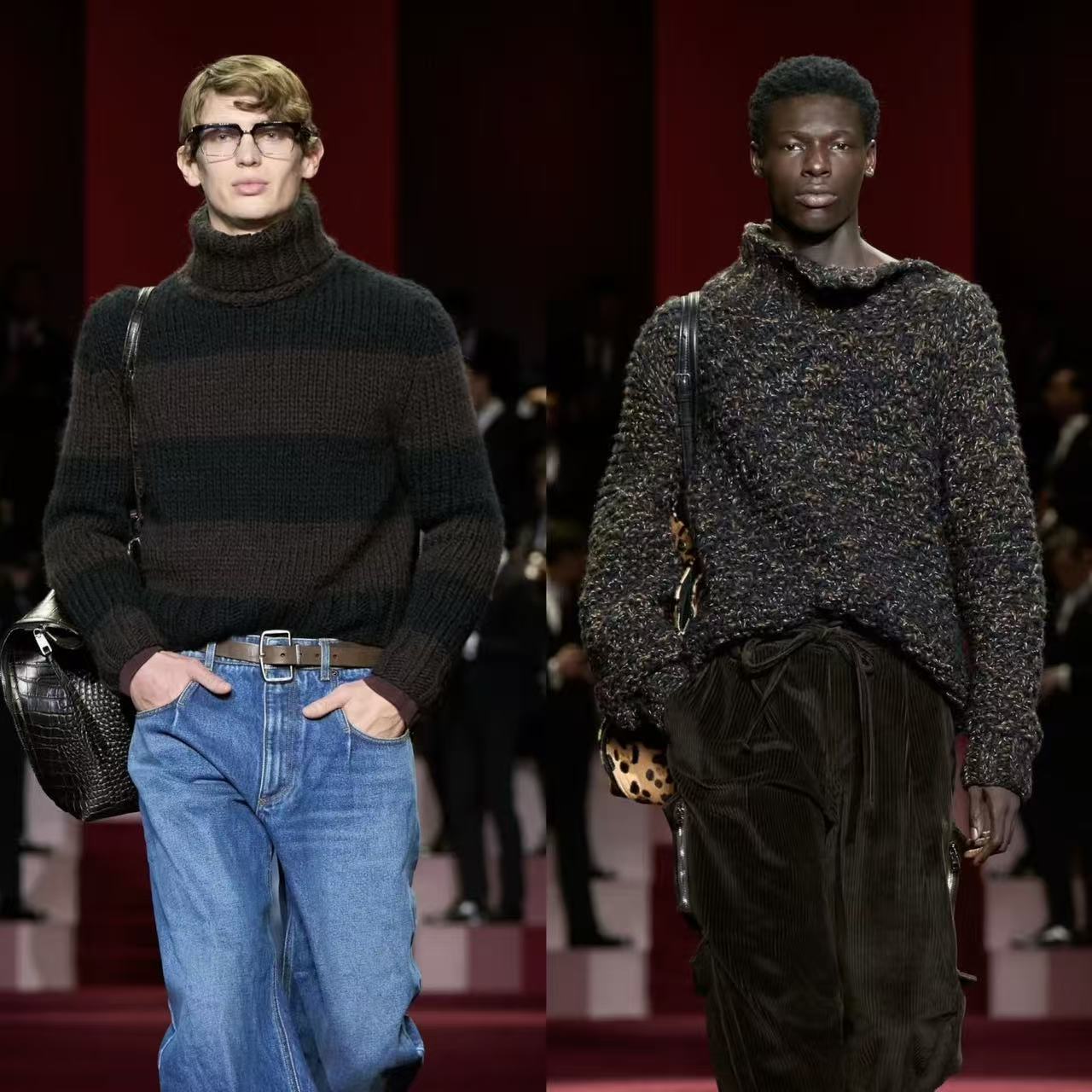 【2号链接】秋冬设计轻奢old money老钱风毛衣7106