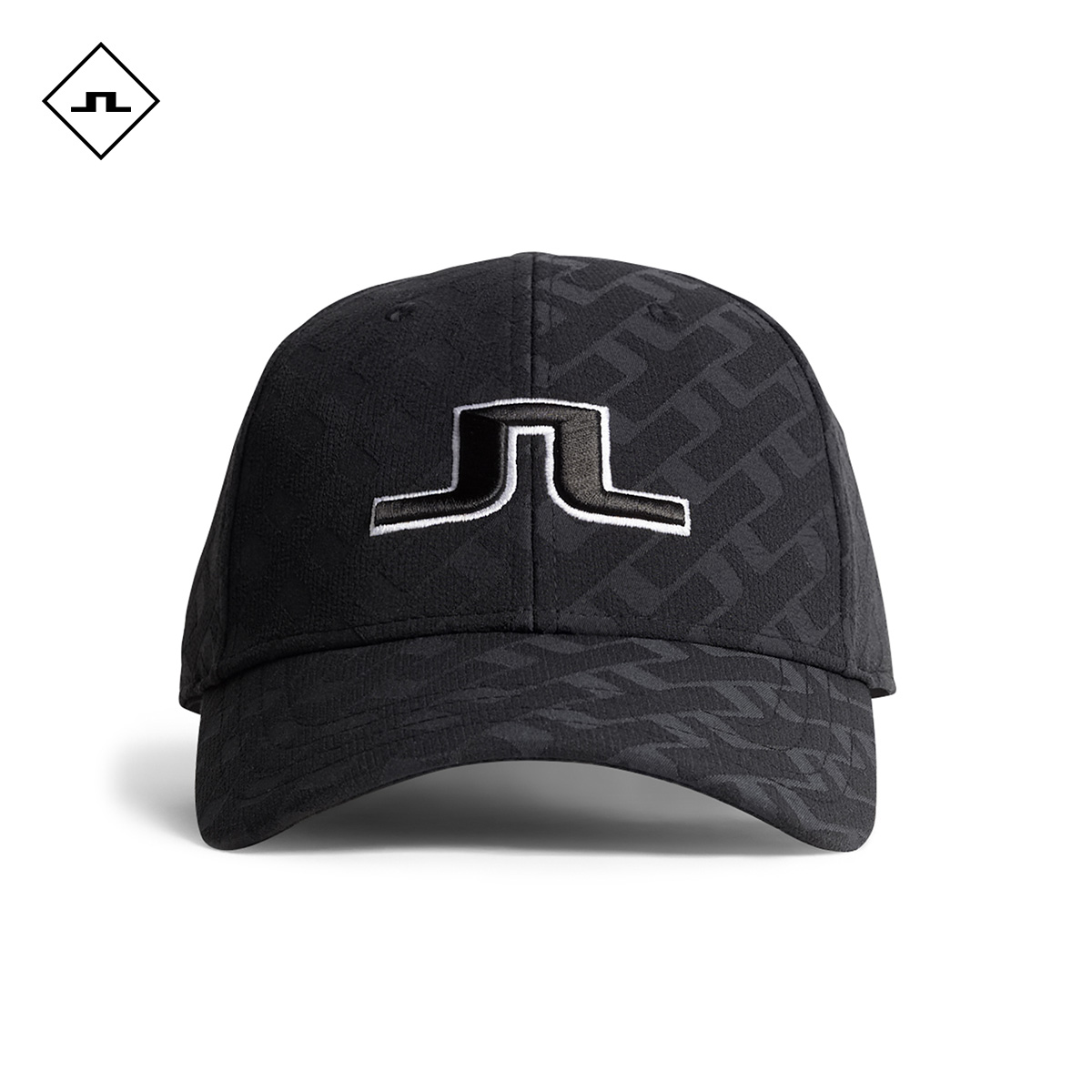 JLINDEBERG金林德伯格户外运动高尔夫女士提花肌理休闲遮阳帽