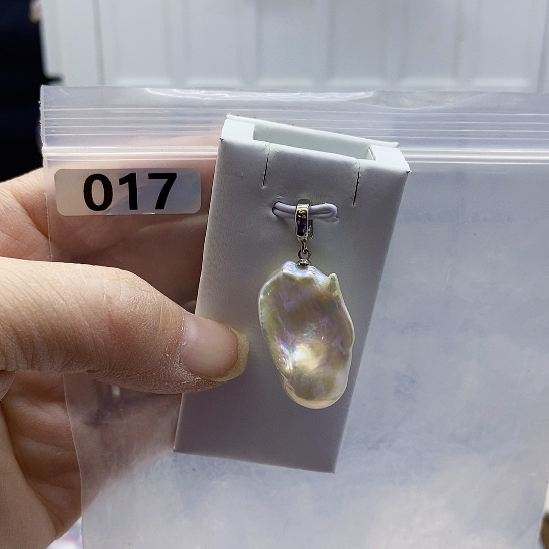 颈饰合金淡水珍珠