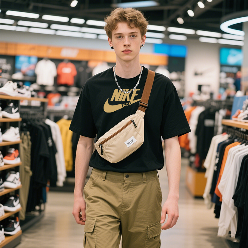 短袖透气情侣运动潮牌T恤休闲百搭同款纯棉圆领夏季简约男士字母