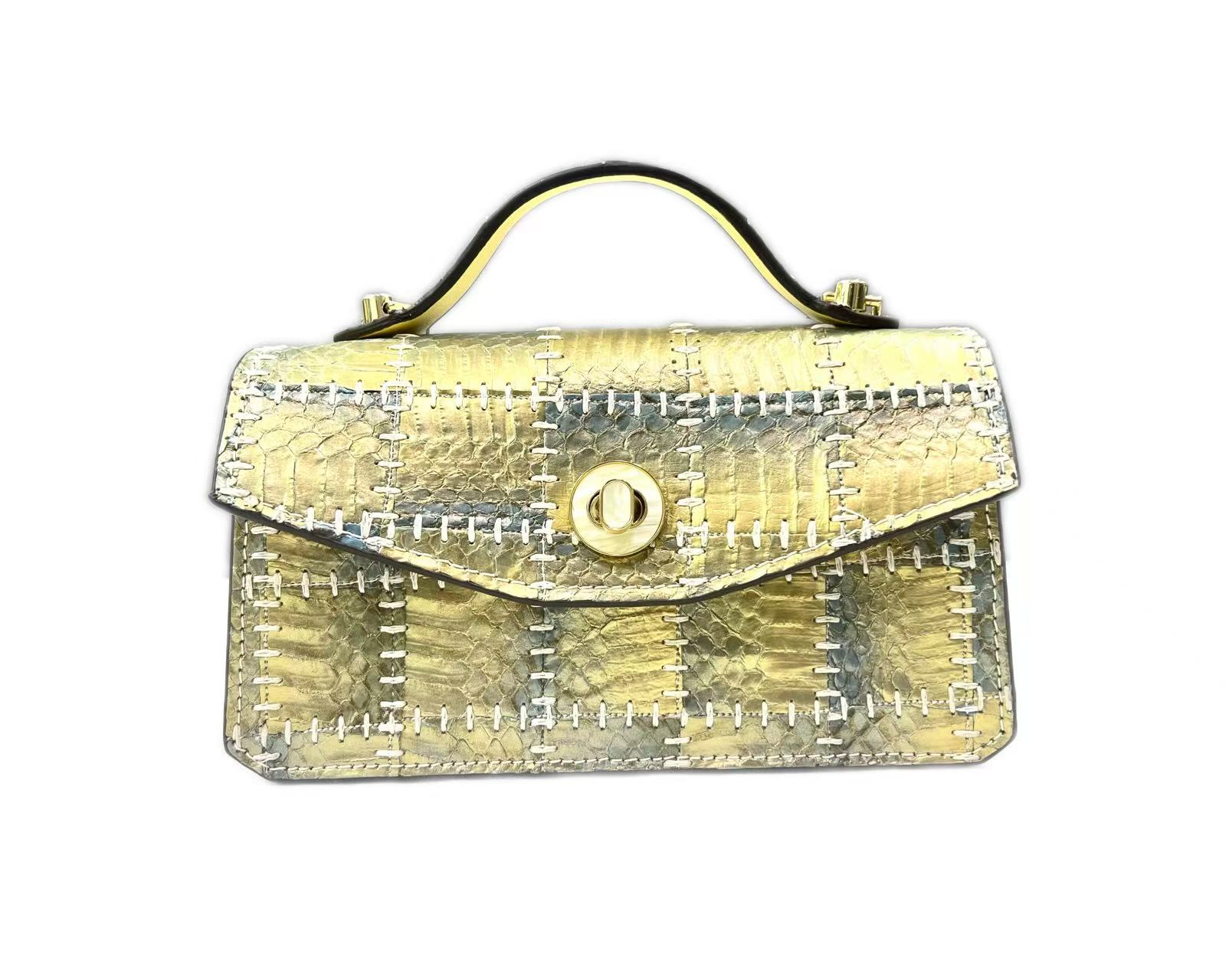 PA “大法棍”【手机包】稀有动物皮进口头层小牛皮时尚女包（无链条） 