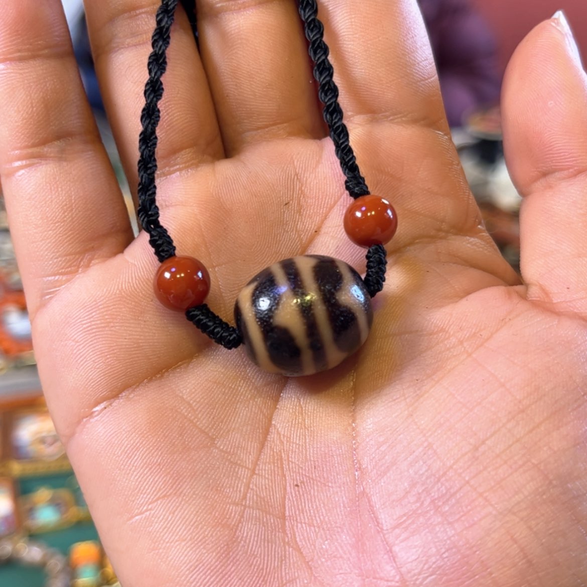 【闪购商品】玛瑙/玉髓未镶嵌珠子玛瑙珠子项链