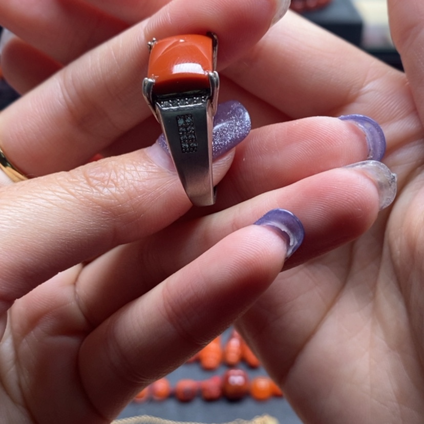 【闪购商品】南红玛瑙配饰银S925镶嵌