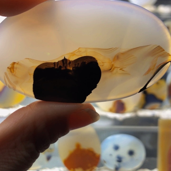 合金玛瑙/玉髓珠宝奇石198