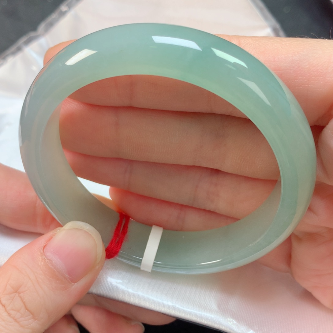 未镶嵌手镯翡翠缅甸天然翡翠手镯5657