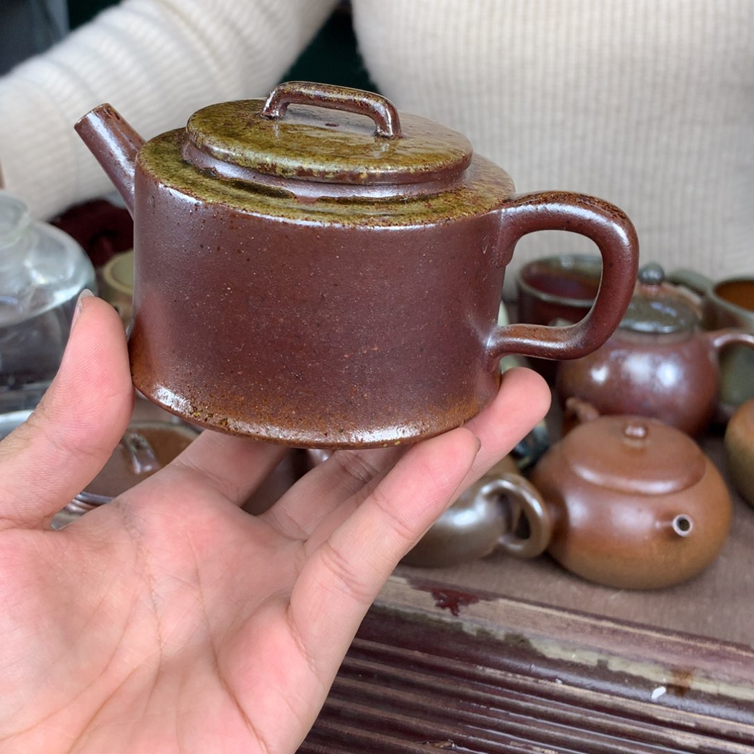 紫砂柴烧纯自然柴烧