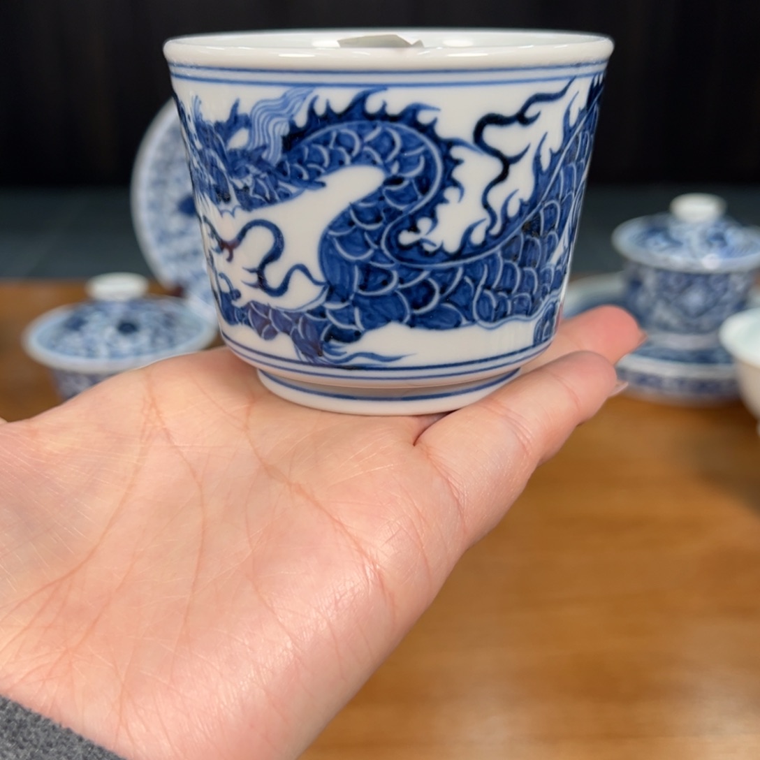 杯子景德镇陶刘建锋窑柴窑