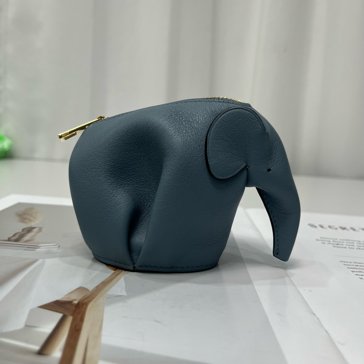 99新 LOEWE/罗意威 罗意威小象零钱包