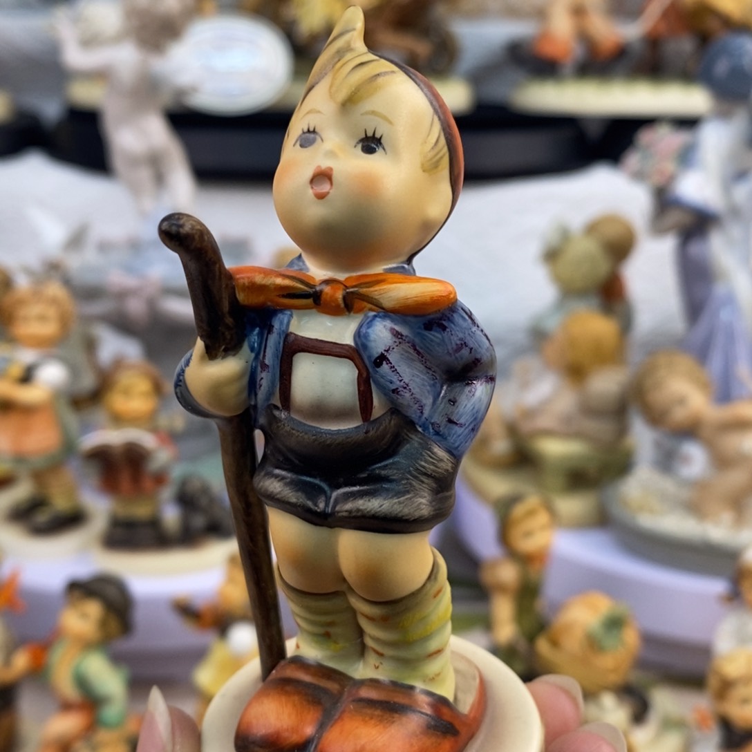 瓷片欧美中古美物摆件