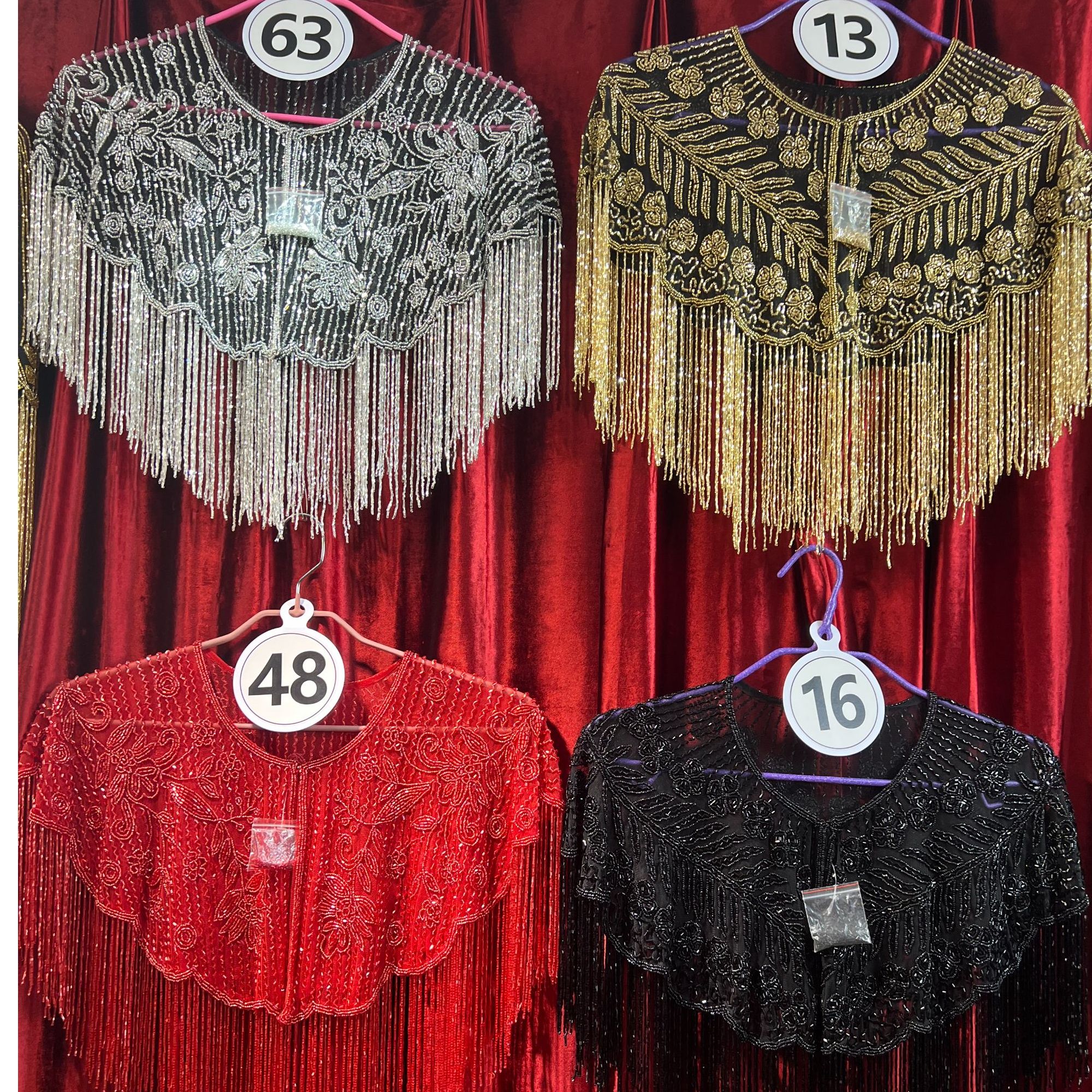 进口低领，流苏披肩（直播间选款或发截图给客服确认款式）