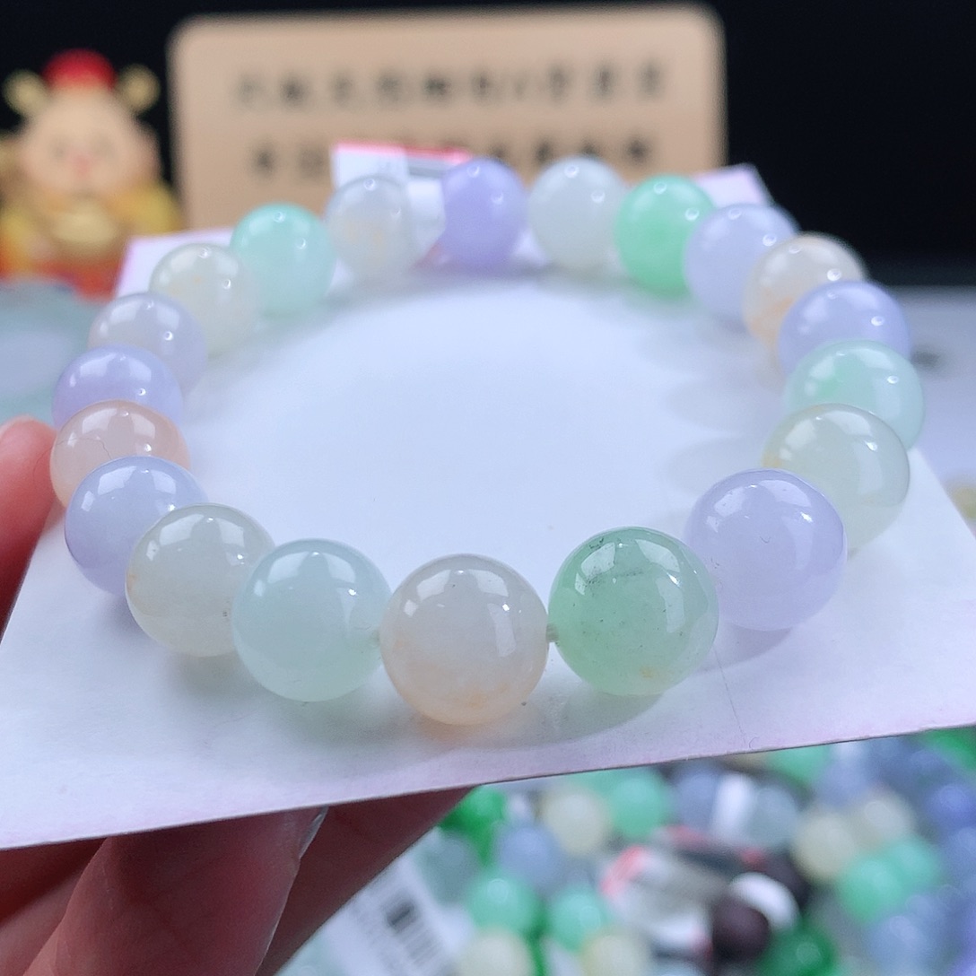 翡翠项链未镶嵌✔️****卡10mm